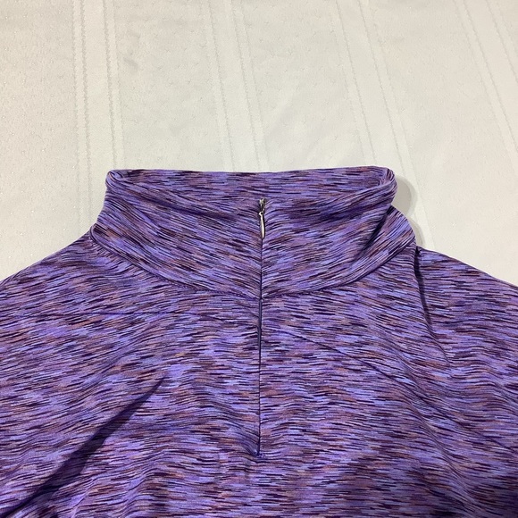 Lucy Athletic Jacket Pullover Sweater Workout Yoga Purple Medium - Picture 12 of 13